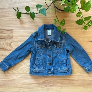CARTER’S DENIM JEAN JACKET SIZE 2T